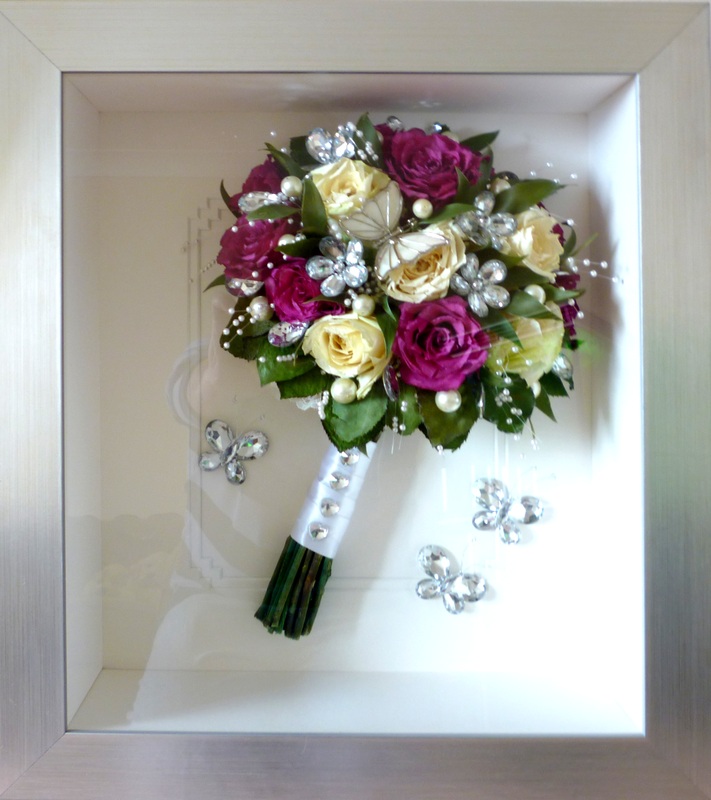 Preserve My Wedding Bouquet Flower Preservation Preserved Bouquet Hand Tied Side Profile